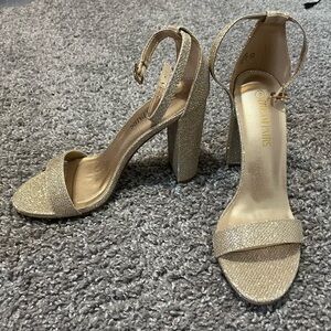 DREAM PAIRS Women's Hi-Chunk High Heel Pump Sandals